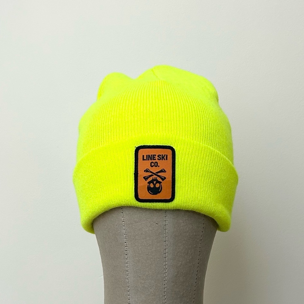 Line Ski‎ Co Neon Highlighter Yellow Beanie